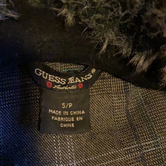 GUESS PLAID PUFFER VEST - Picture 6 of 11